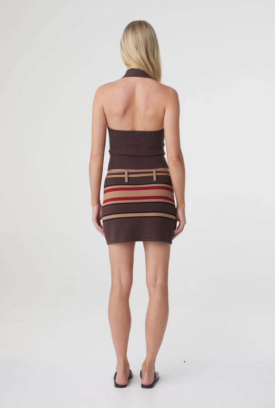 Thea Twist Top - Espresso