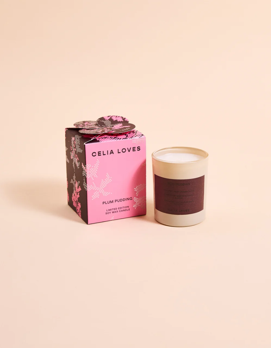 Plum Pudding Mini Candle - 25H