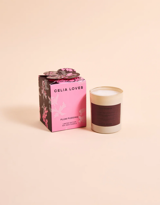 Plum Pudding Mini Candle - 25H