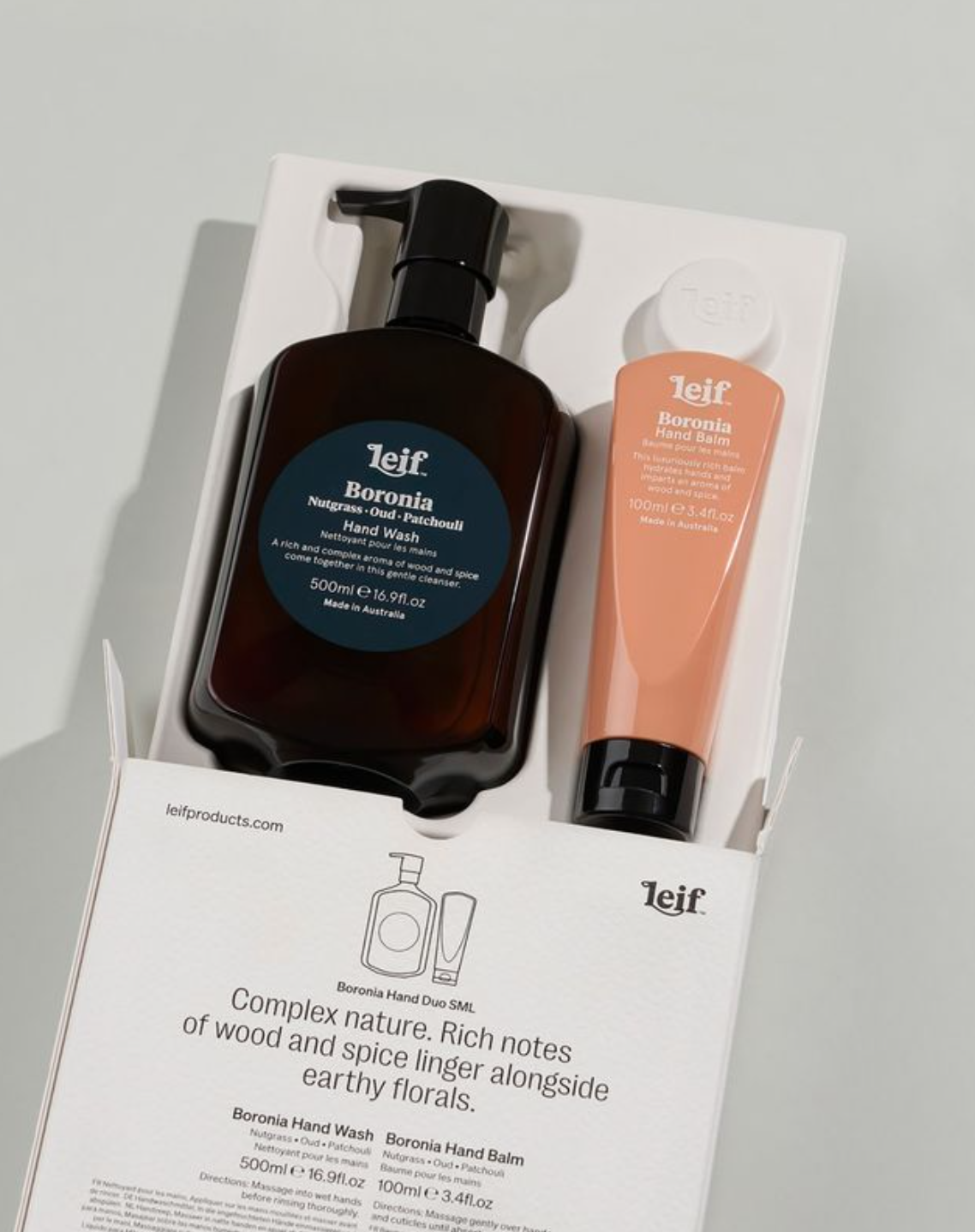 Limited Edition Holiday -  Boronia Hand Duo SML