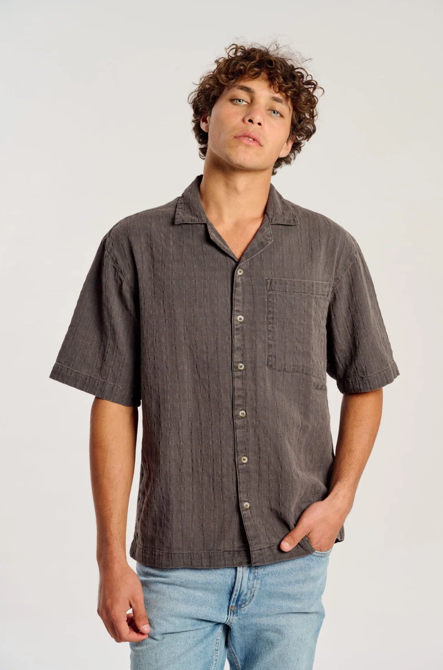Signature Weave Bowler Black