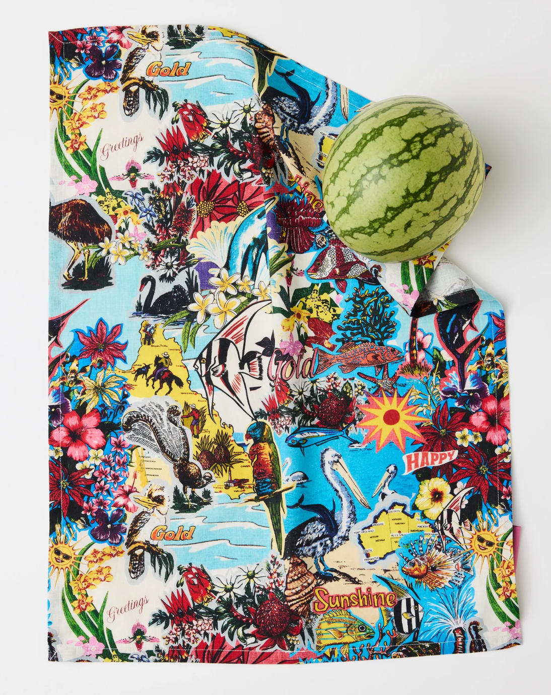 Kip & Co x Romance Was Born Ozzie Tea Towel