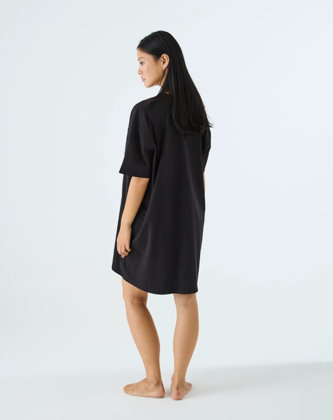 Kip & Co x Romance Was Born Sunny Oz Black Adult Oversize T-shirt Nightie