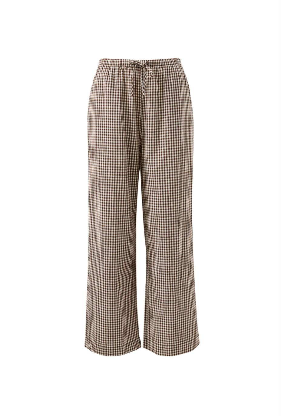 Resort Pant - Chocolate Gingham