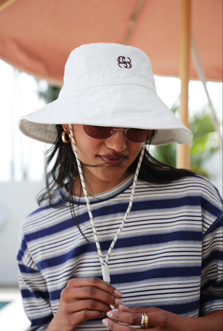 Polly Bucket Hat - Alabaster