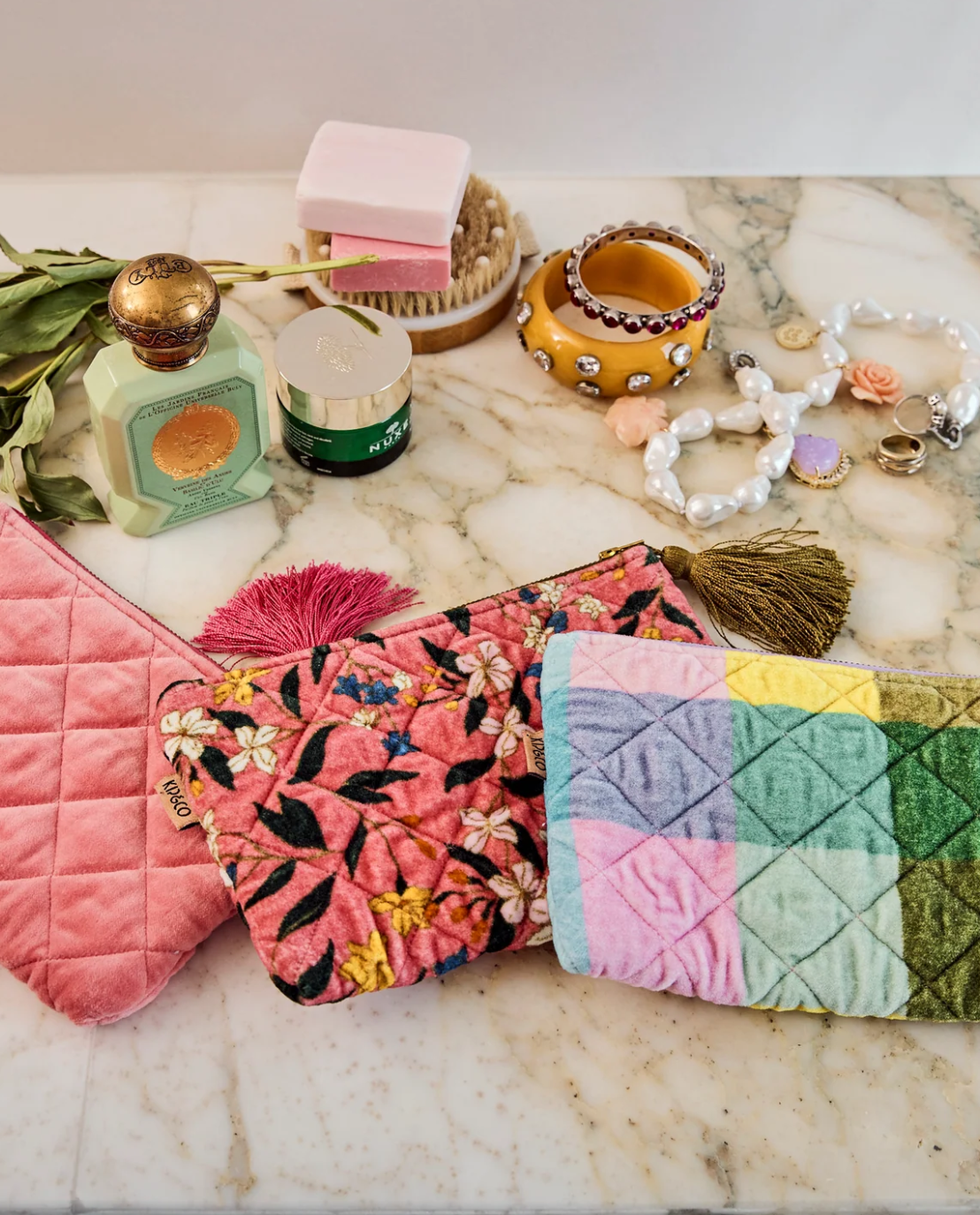 Strawberry Velvet Cosmetics Purse