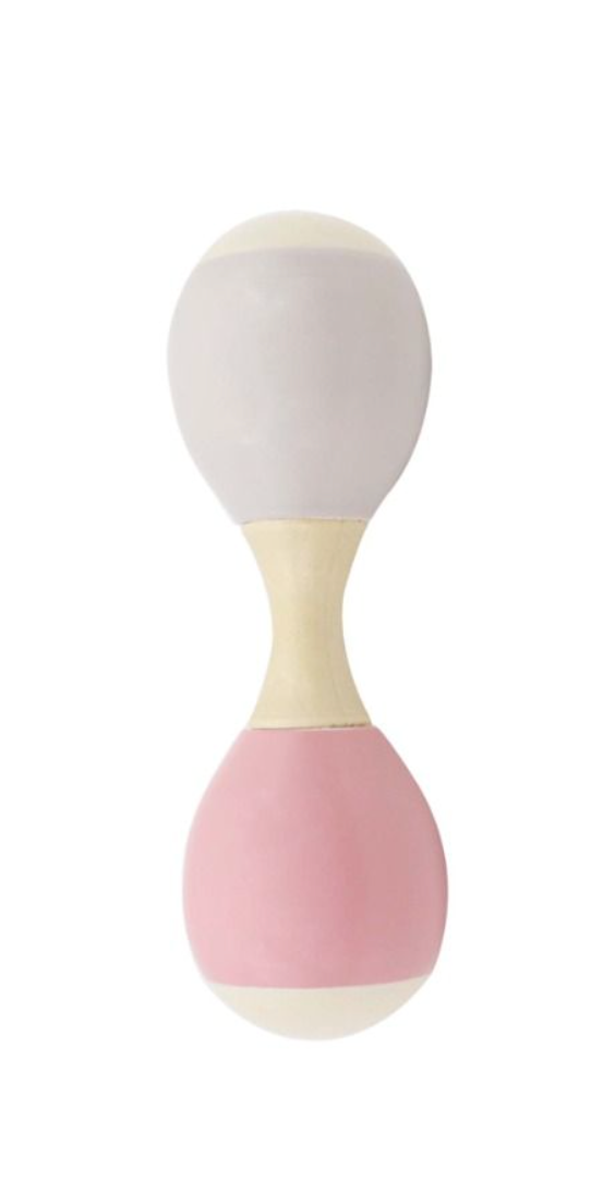Wooden Double End Maracas - Various Colours