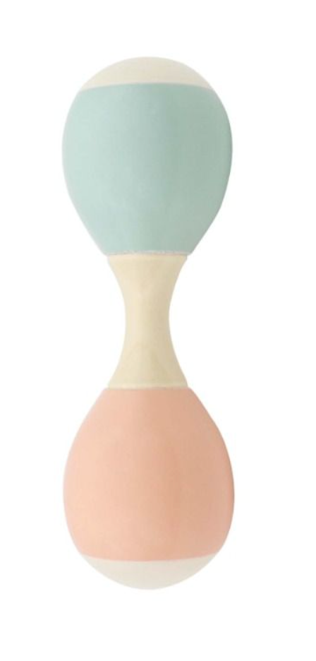 Wooden Double End Maracas - Various Colours