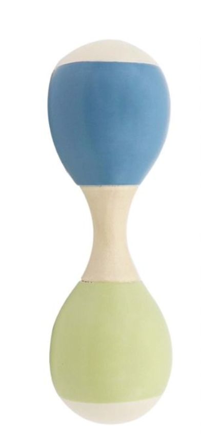 Wooden Double End Maracas - Various Colours