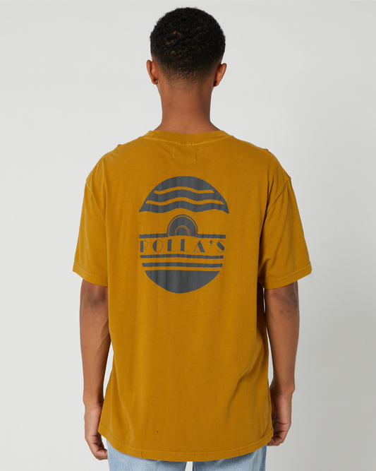 Heavy Sun Tee - Gold