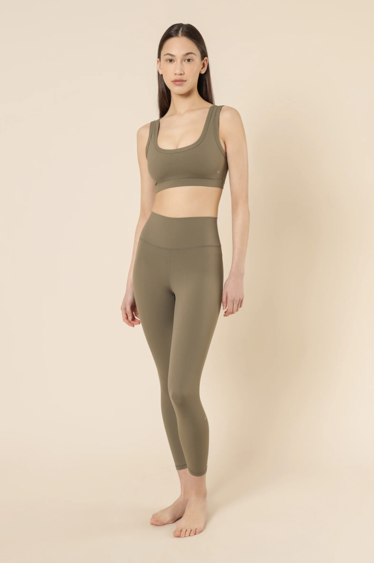 Nude Active 7/8 Tights - Olive