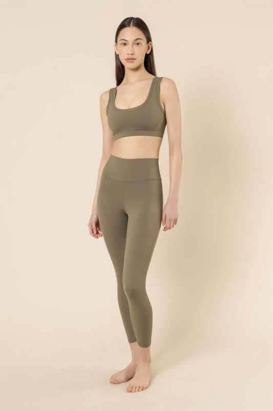 Nude Active 7/8 Tights - Olive