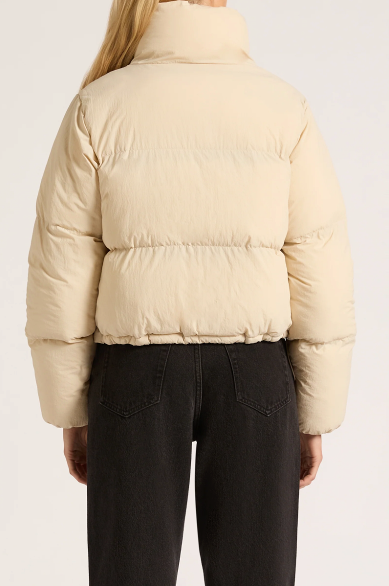 Topher Puffer Jacket - Wheat