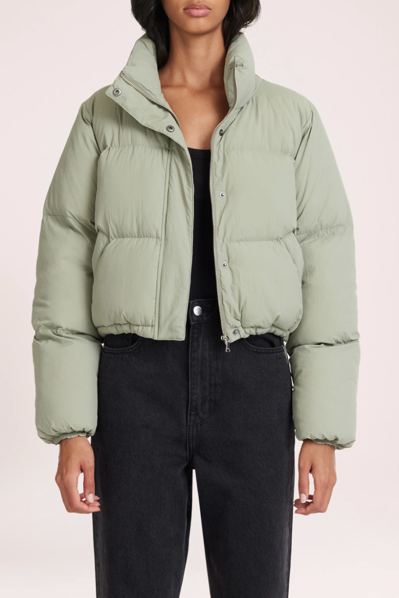 Topher Puffer Jacket - Fog