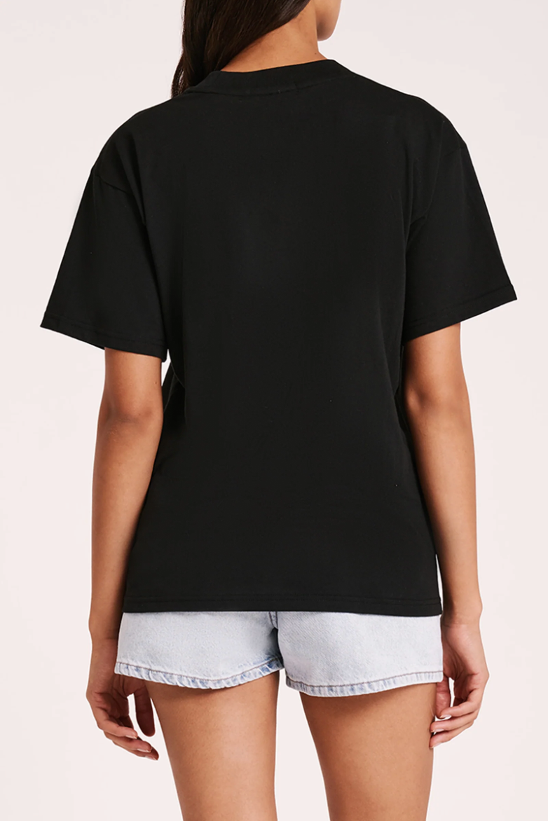 Organic Boyfriend Tee - Black