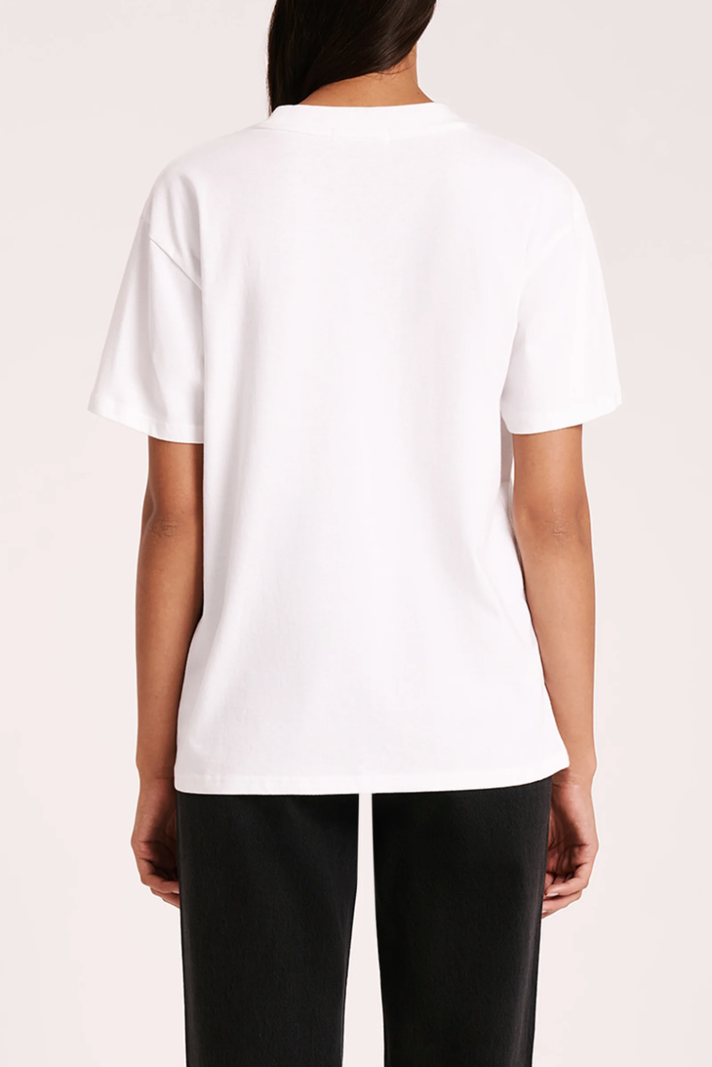 Organic Boyfriend Tee - White