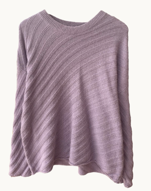 Sam Knitted Jumper - Lilac