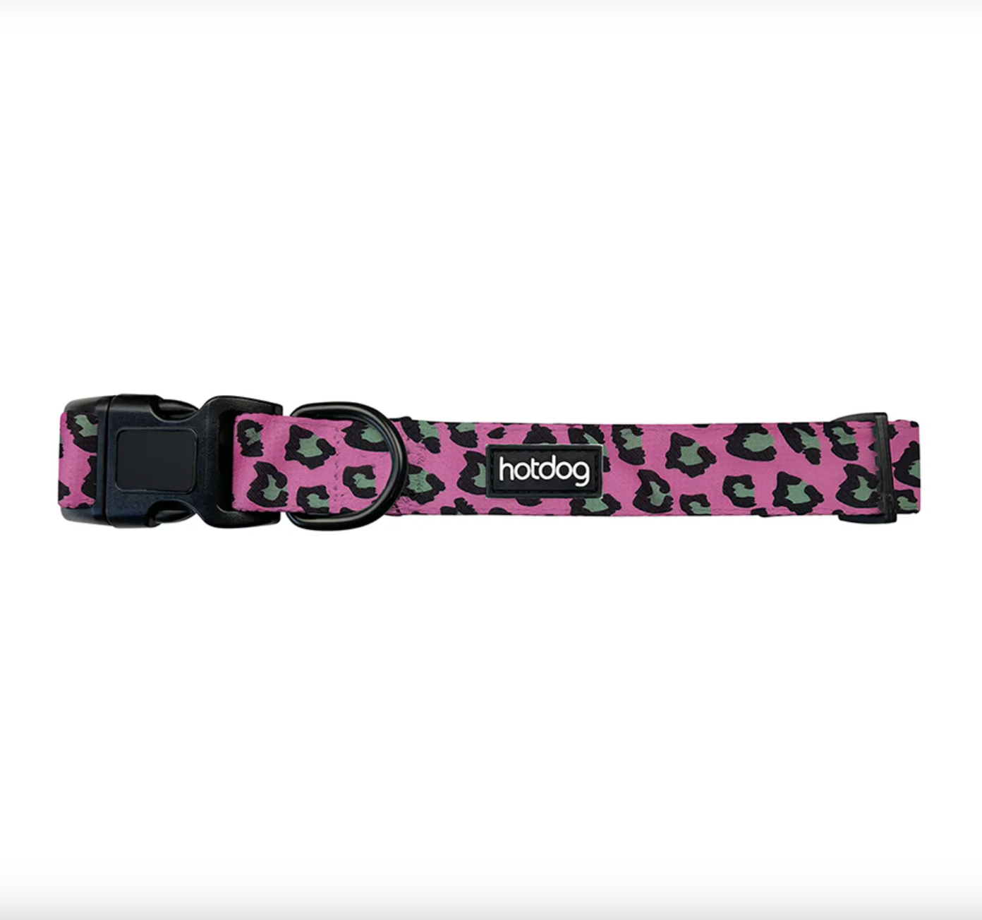 Dog Collar Pink Ocelot - Small