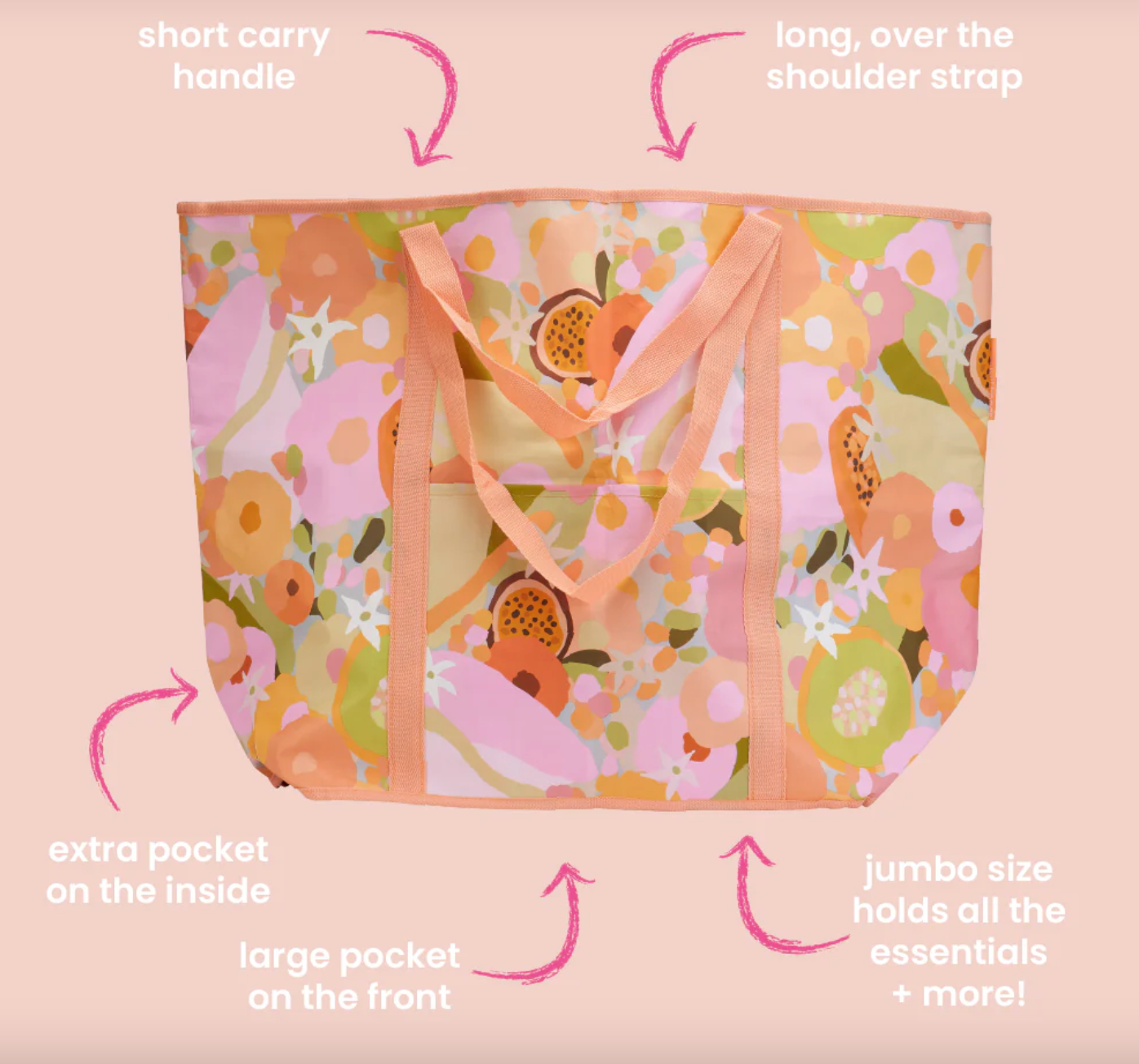 Beach Bag - Jumbo - Tutti Frutti