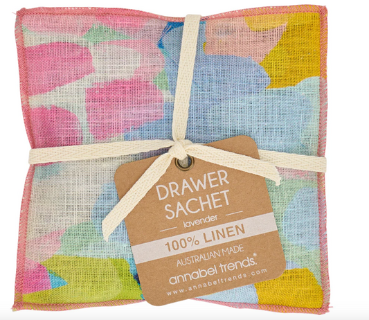 Linen Drawer Sachet - Good Vibes