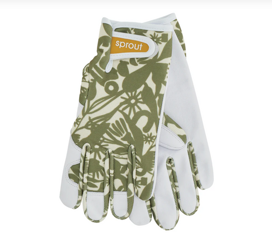 Sprout Goatskin Gardening Gloves - Various Designs