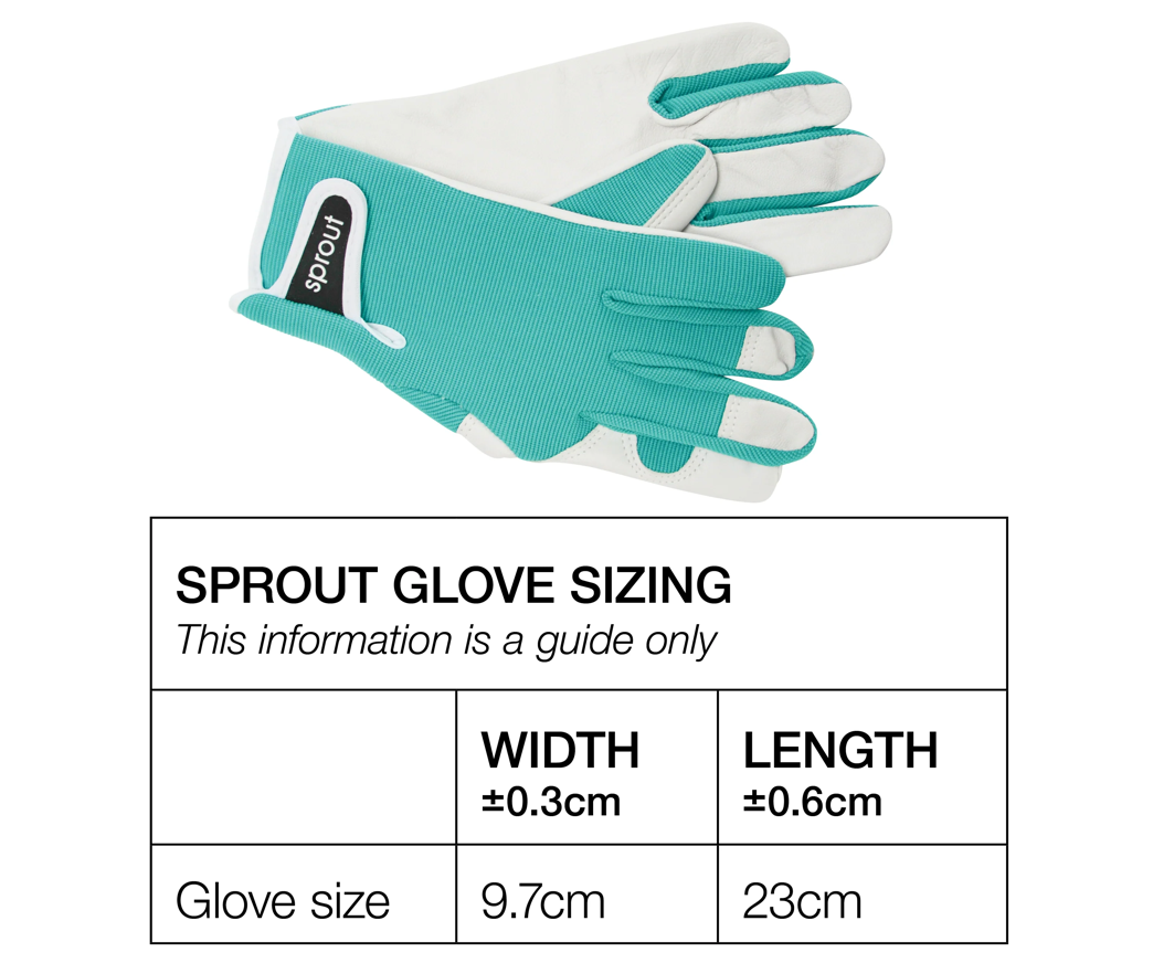 Sprout Goatskin Gardening Gloves - Various Designs