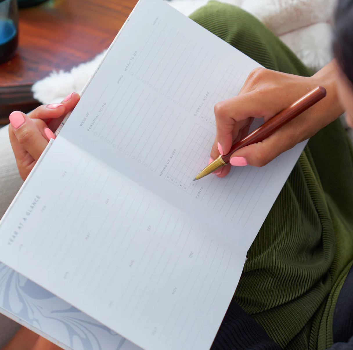 Self Care Planner Journal