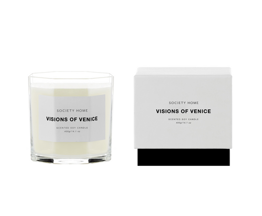 Visions of Venice Scented Soy Candle 400g