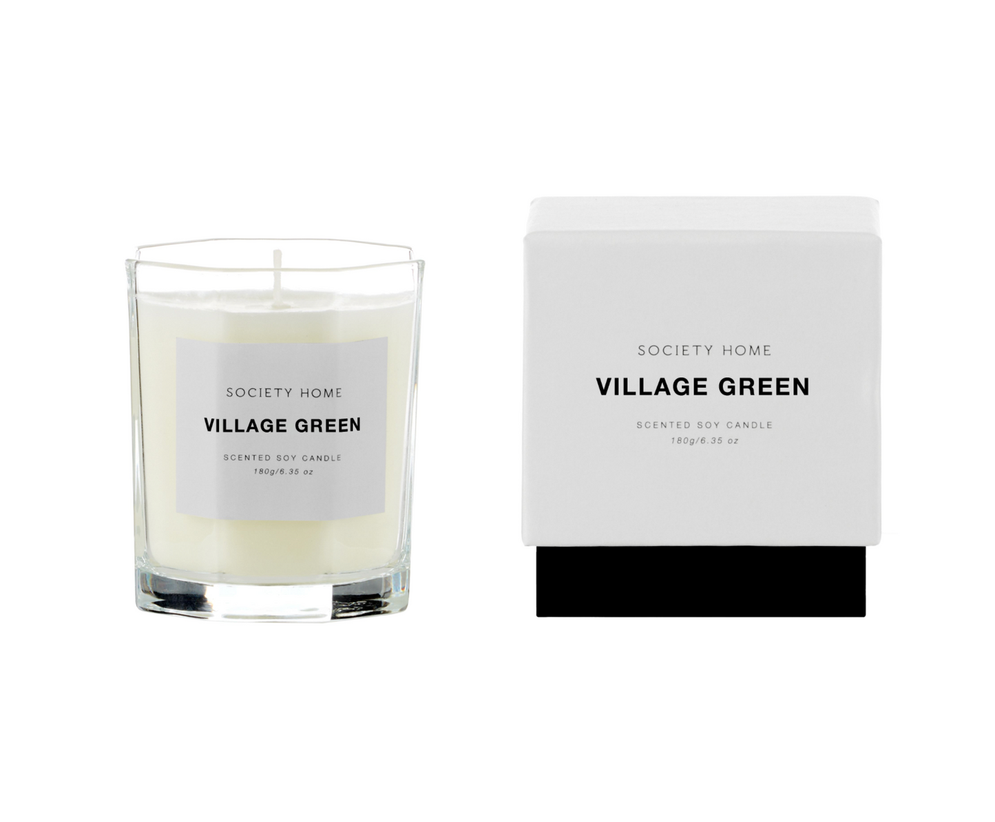 Village Green Scented Soy Candle 180g