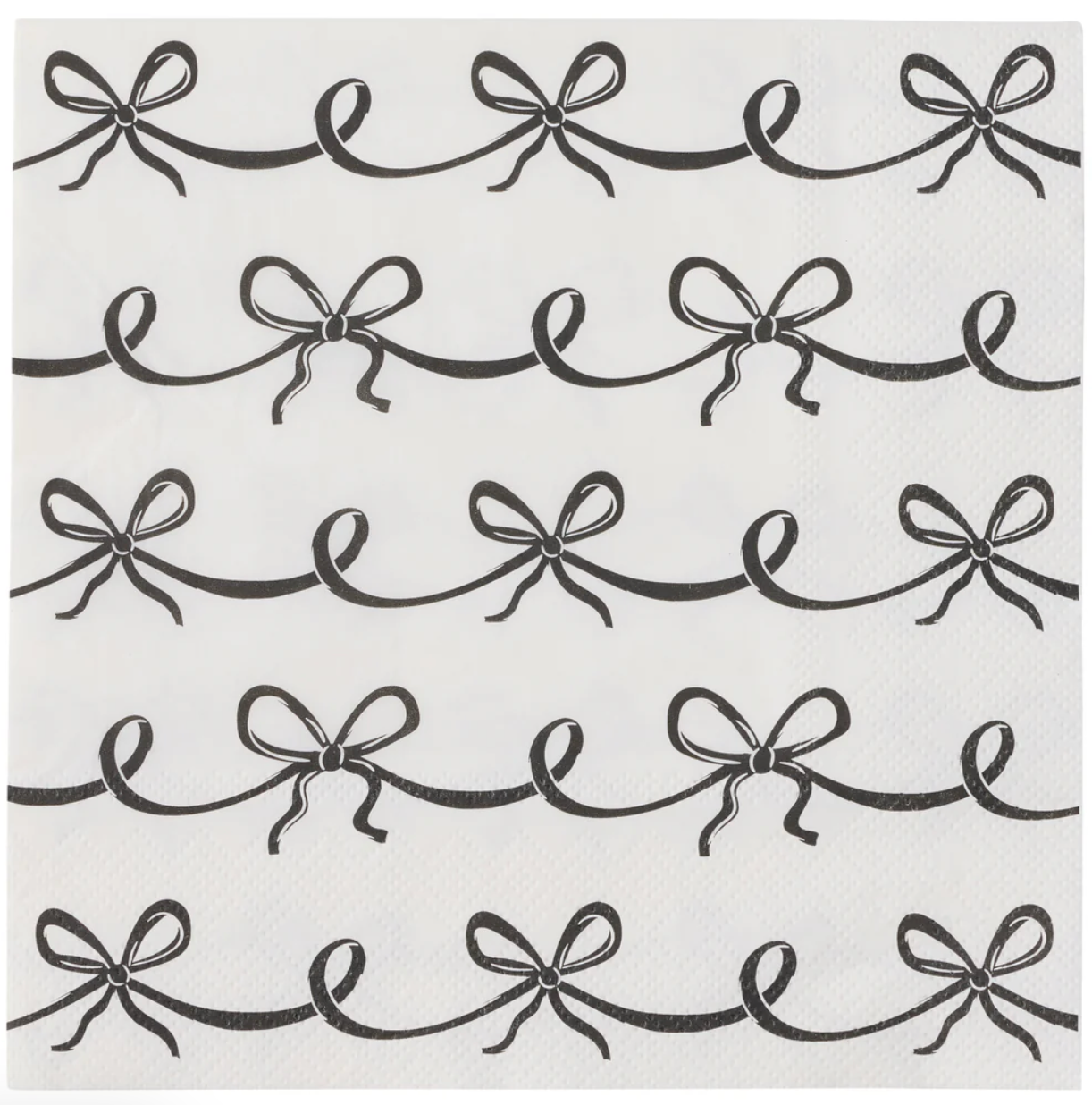 Bows Napkins 20pk