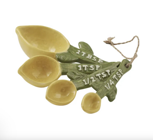 Limone Ceramic Measuring Spoons