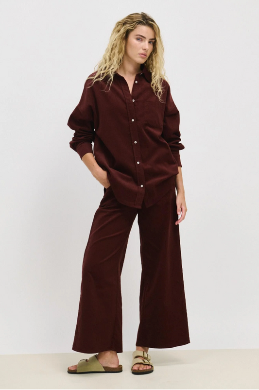 Cord Pant - Port