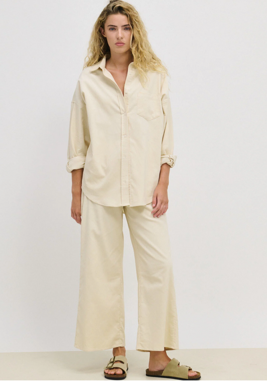 Cord Pant - Cream