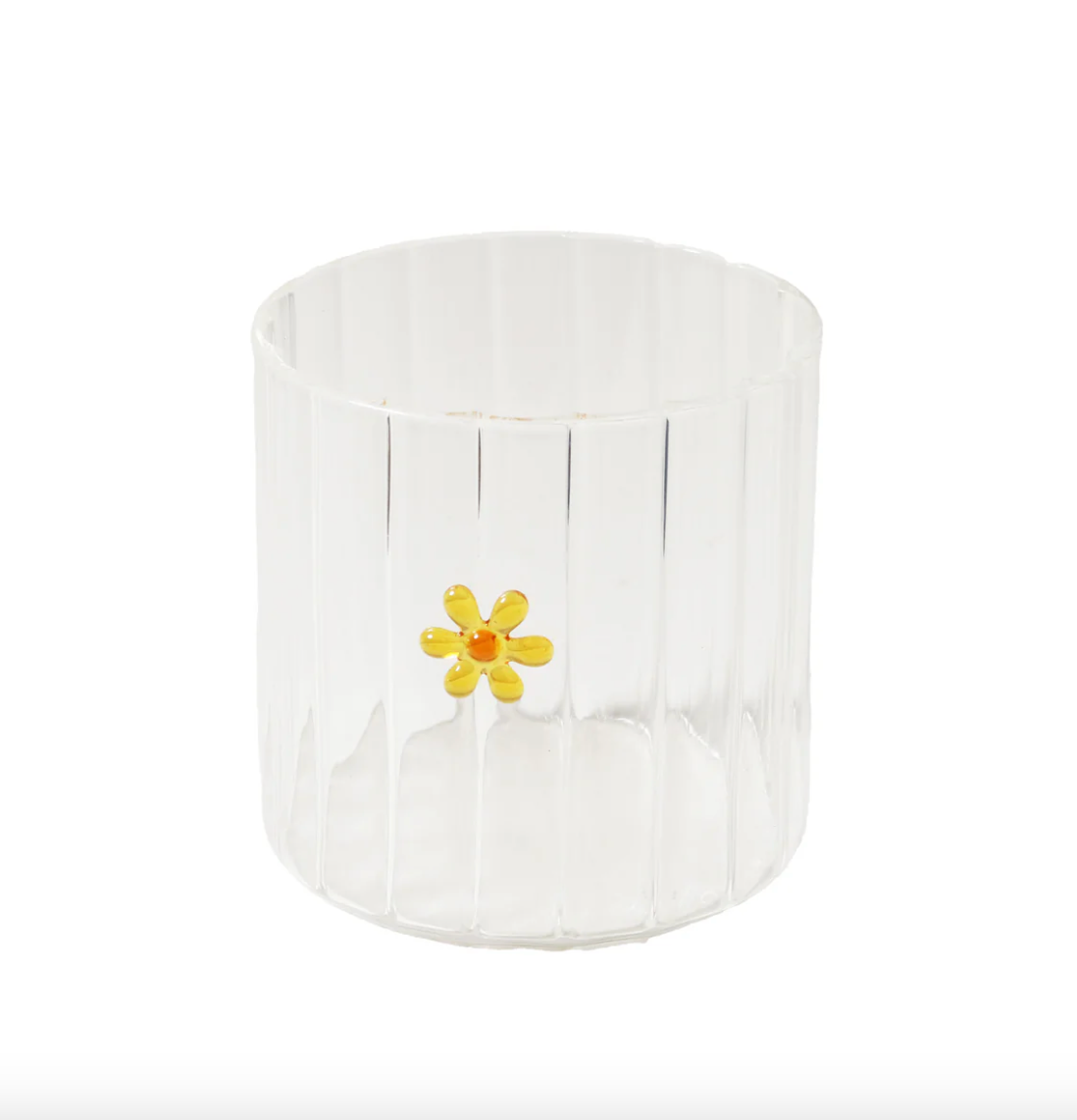 Haven Glass Tumbler - Flower