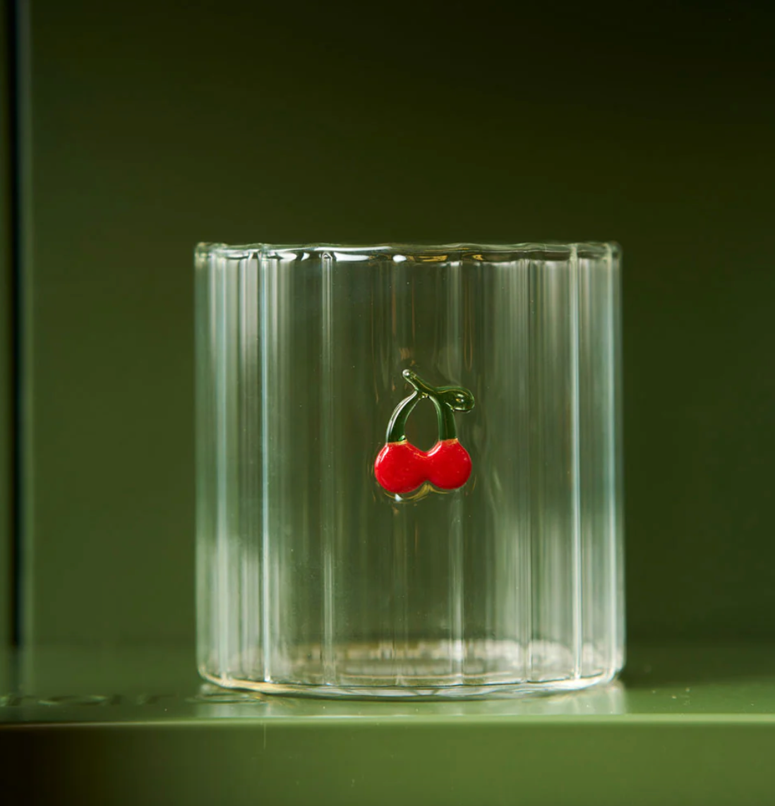 Haven Glass Tumbler - Cherry