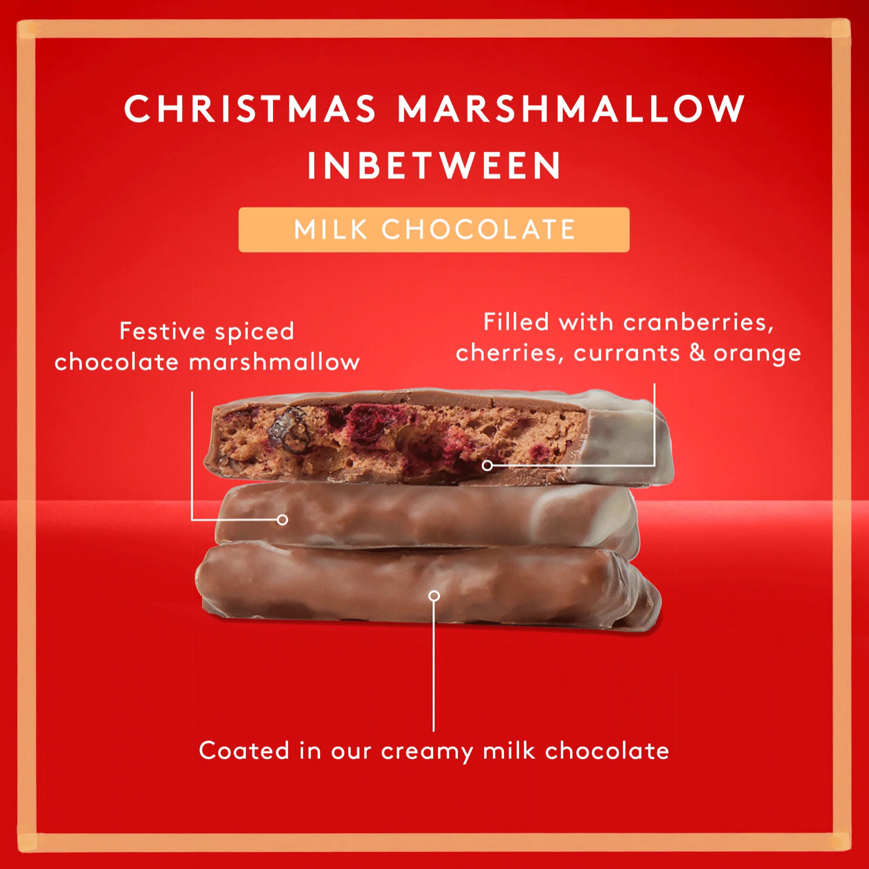 Christmas Marshmallow - Milk Chocolate