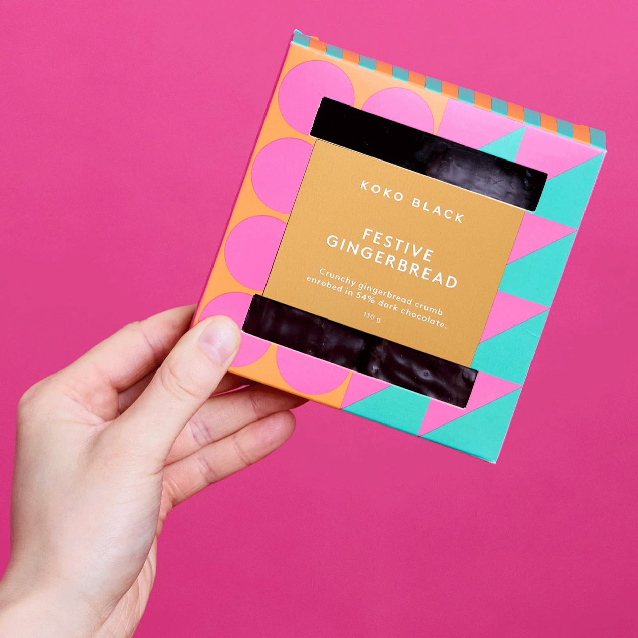 Festive Gingerbread  - Dark Chocolate