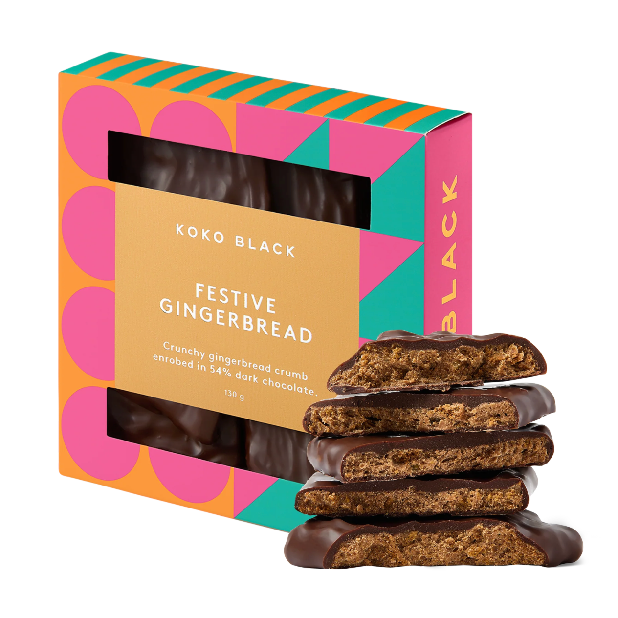 Festive Gingerbread  - Dark Chocolate