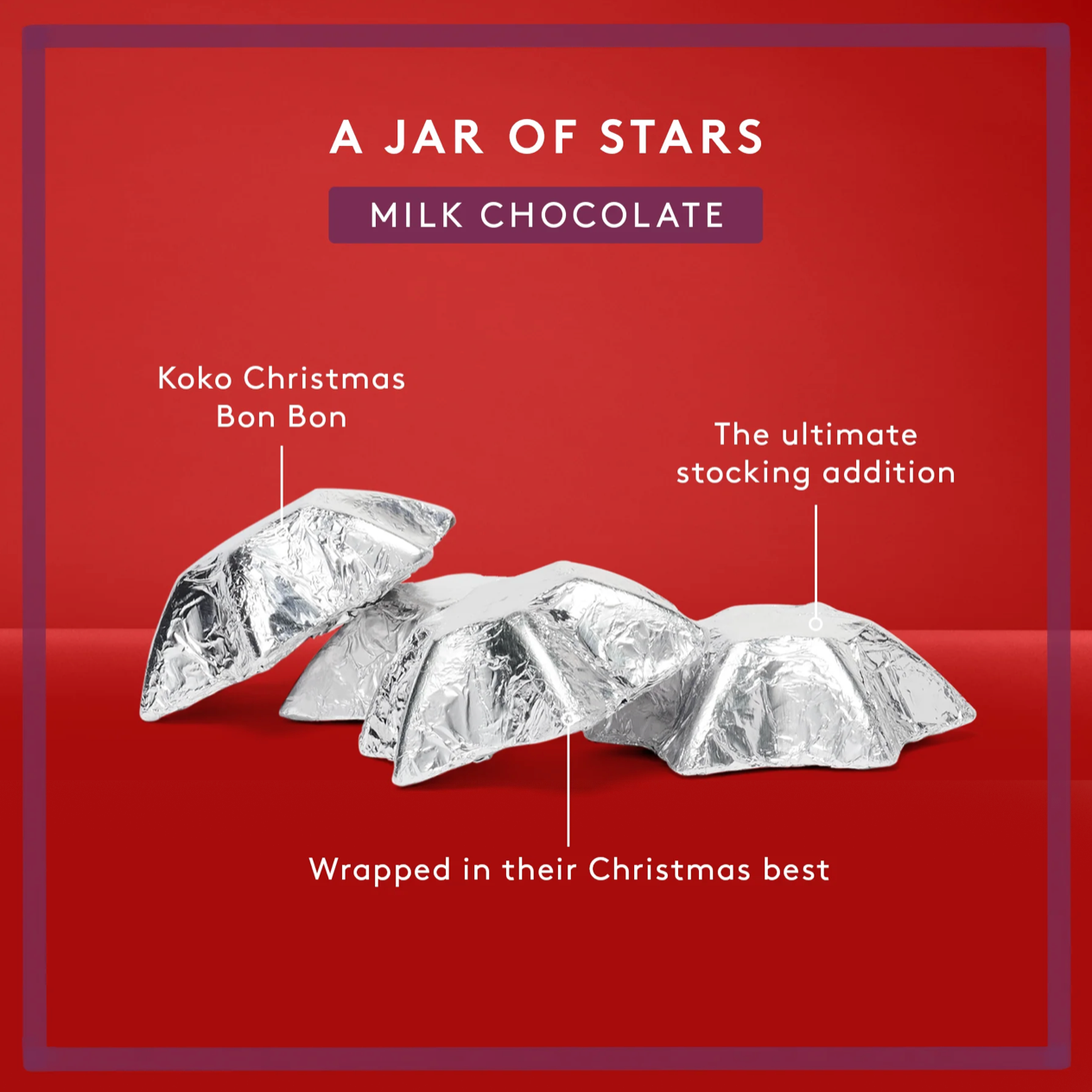 A Bon Bon of Stars - Milk Chocolate