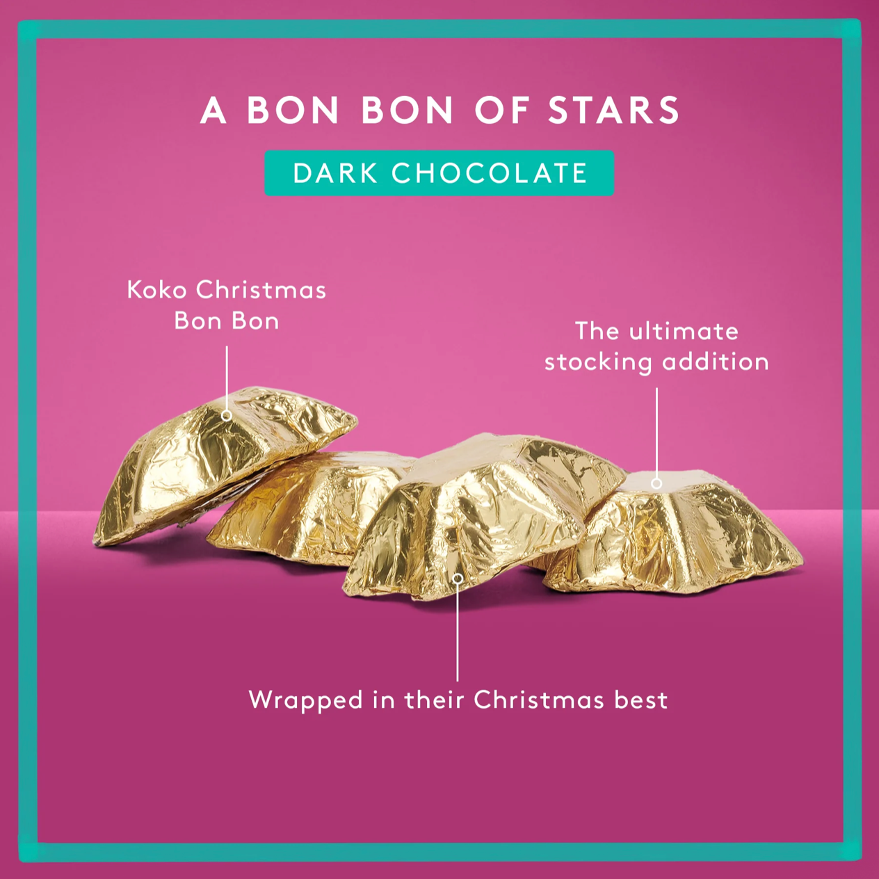 A Bon Bon of Stars - 54% Dark Chocolate