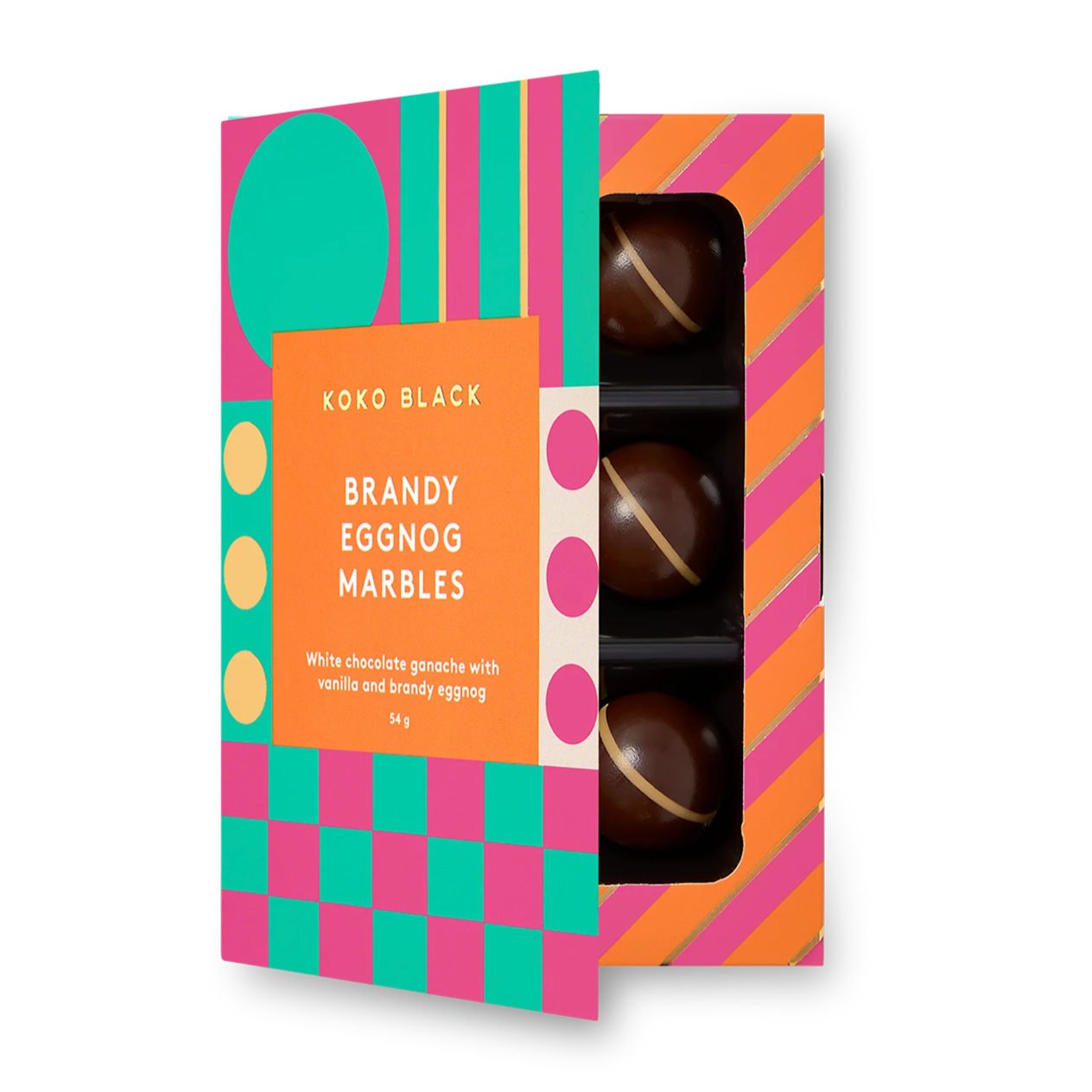 Brandy Eggnog Marbles