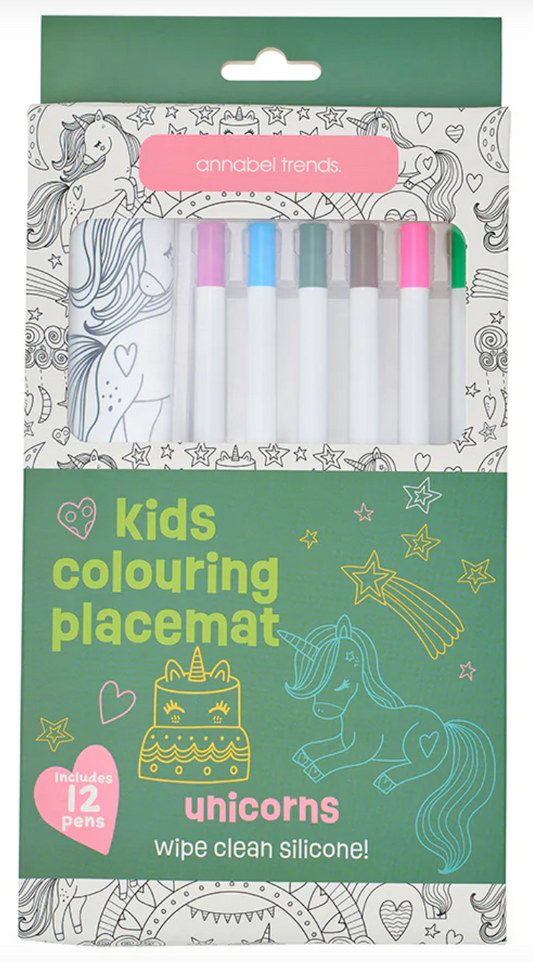 Silicone Colouring Placemat - Two Designs