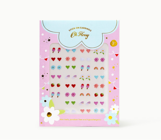 Kids Stick-On Earrings