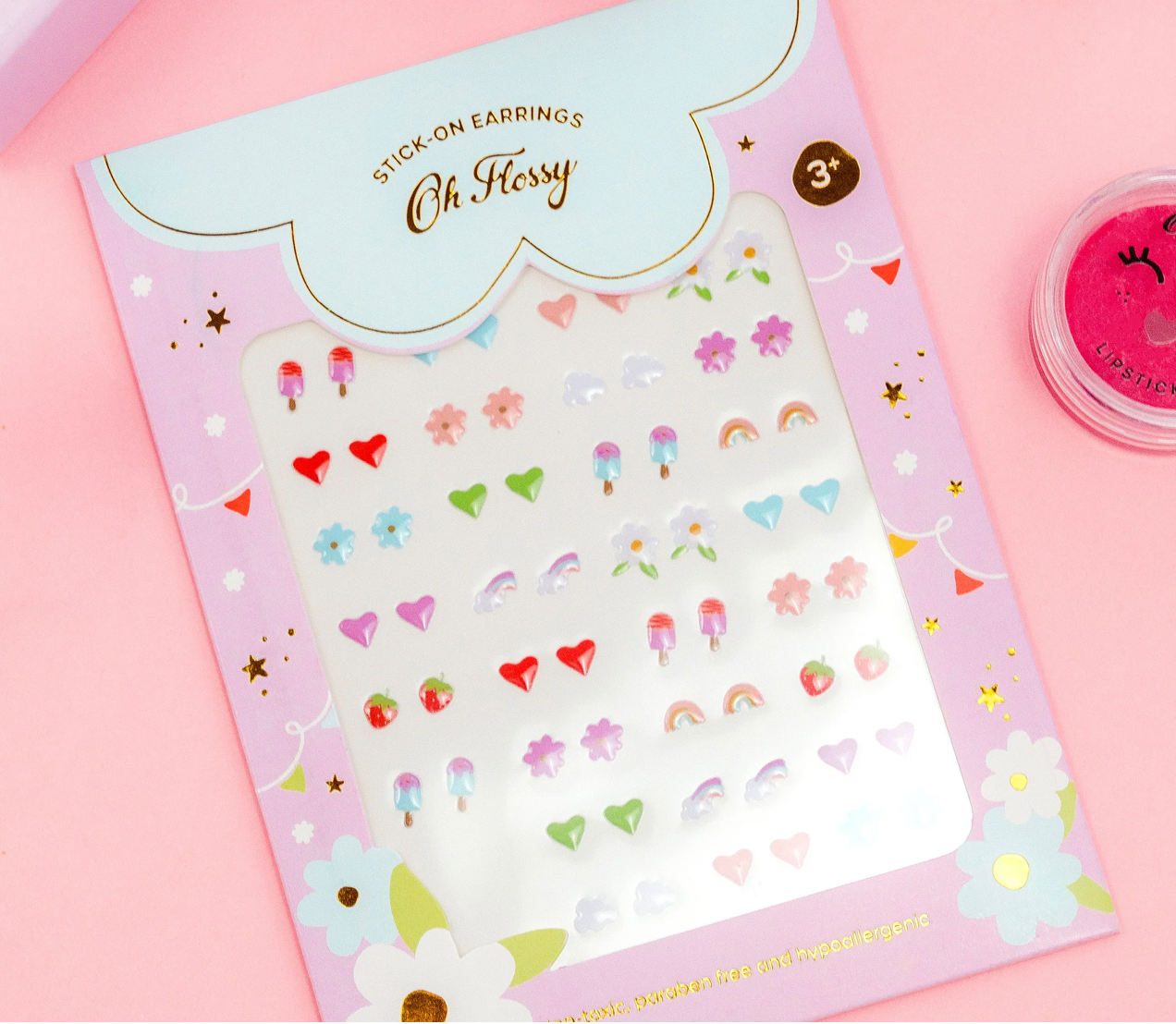 Kids Stick-On Earrings