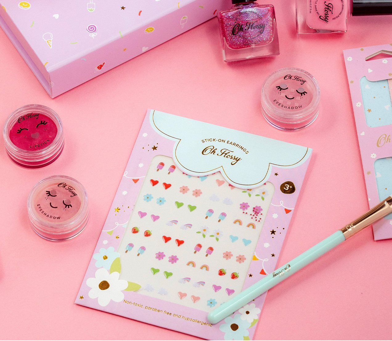 Kids Stick-On Earrings