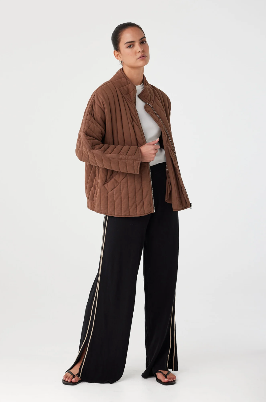 Tessa Jacket - Chocolate
