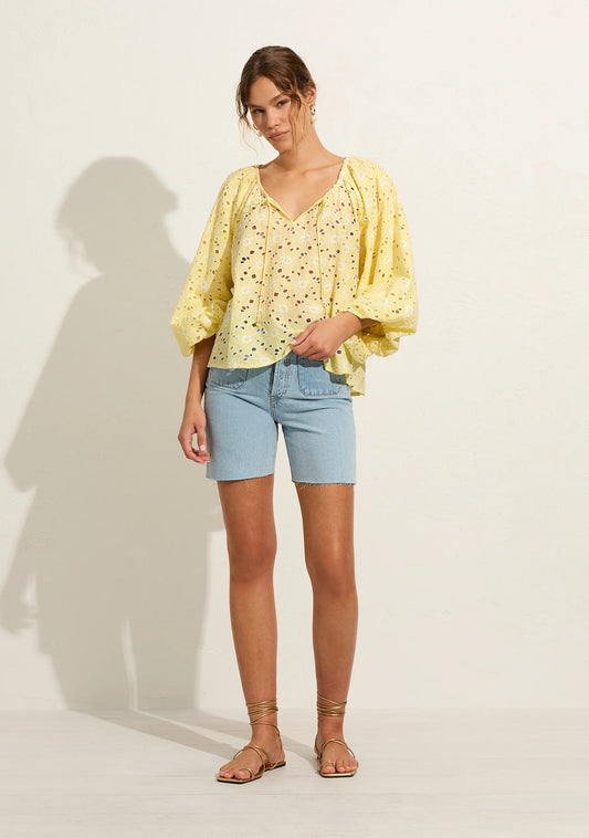 Cora Embroidered Blouse