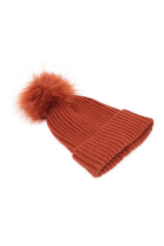 Zara Beanie - Brick