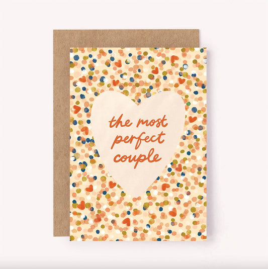 Most Perfect Couple card - Wedding Engagement Anniversary