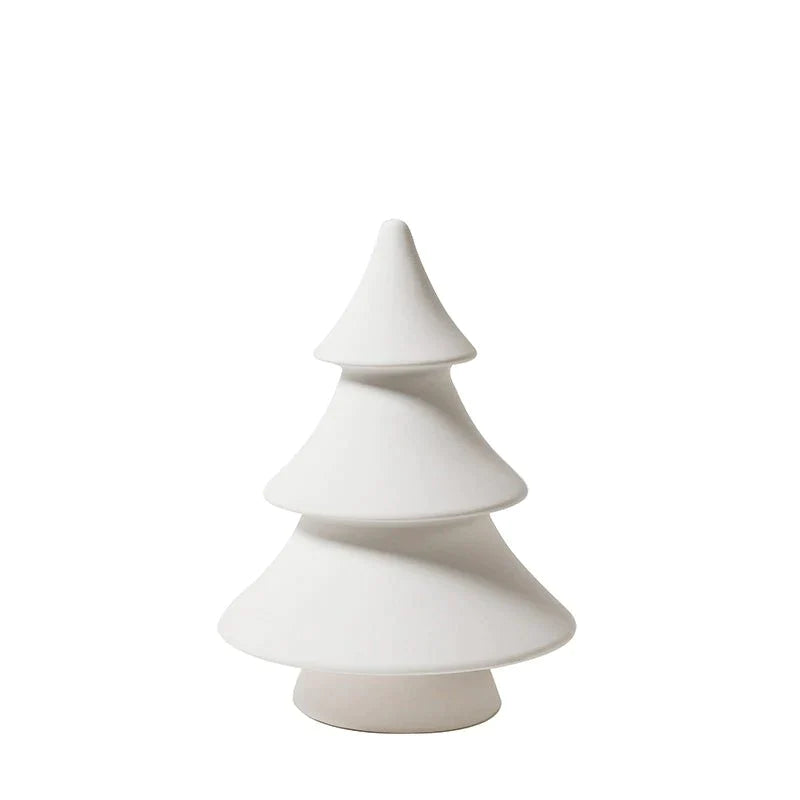 Christmas Tree 18cm – Shelf Ornament White